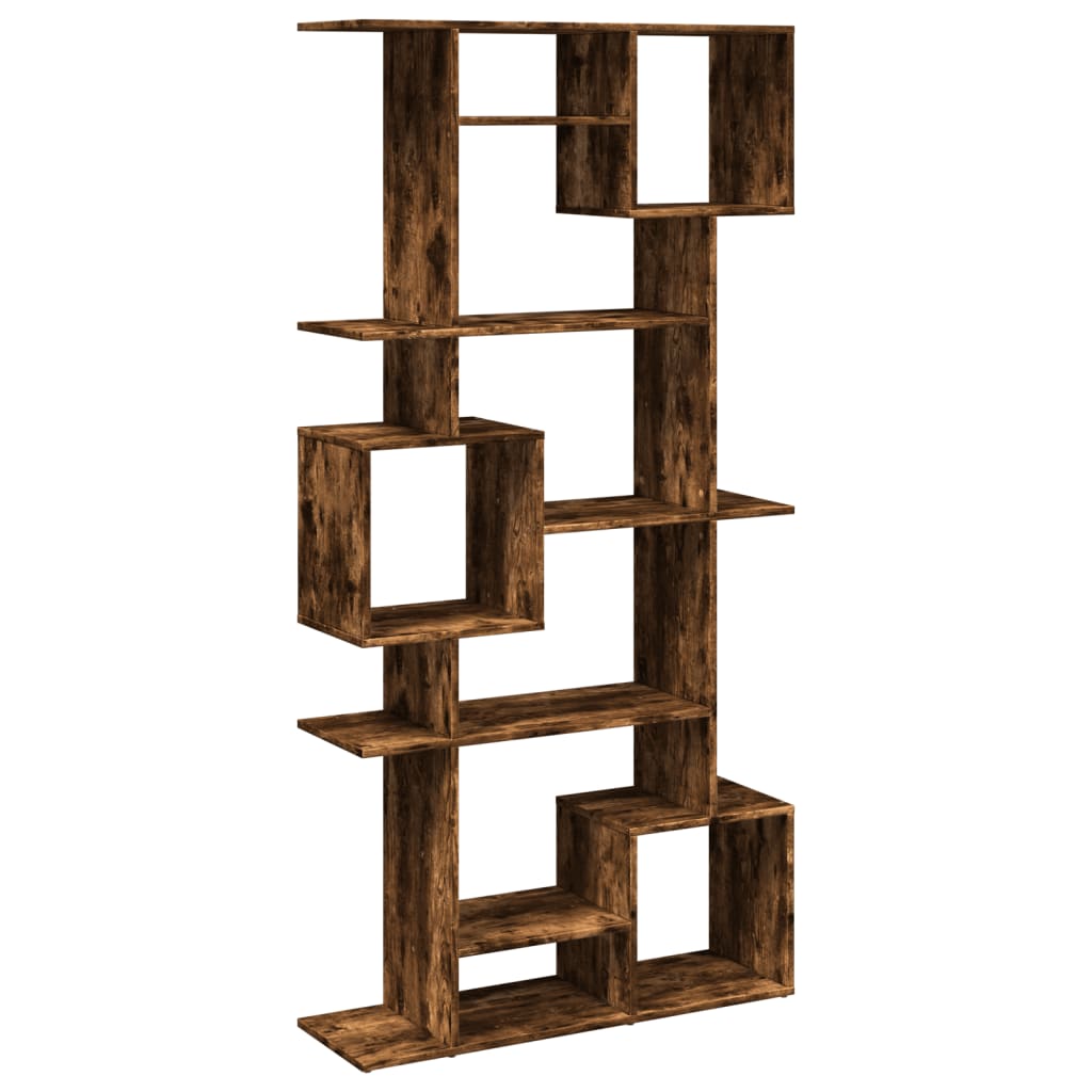 Bibliotecă, stejar fumuriu, 92x29x188 cm, lemn prelucrat
