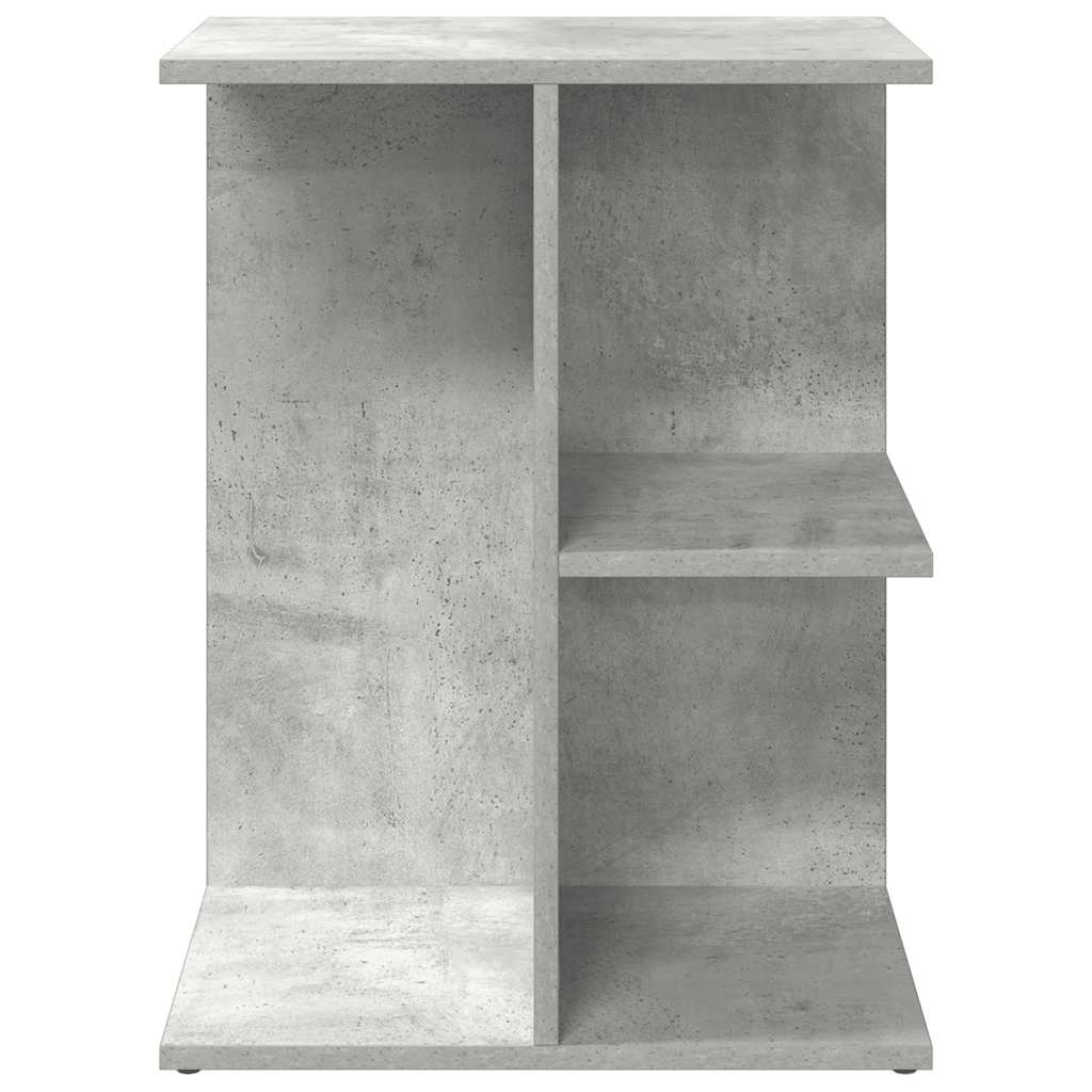 Noptiera gri beton 46,5x29x61 cm Lemn prelucrat