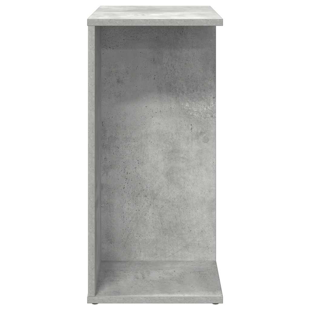 Noptiera gri beton 46,5x29x61 cm Lemn prelucrat