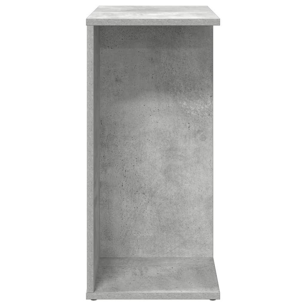 Noptiere 2 buc Beton Gri 46,5x29x61 cm Lemn prelucrat