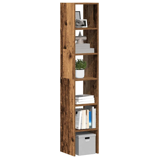 Biblioteci 2 buc Lemn vechi stivuibil 30x30x80cm Lemn prelucrat