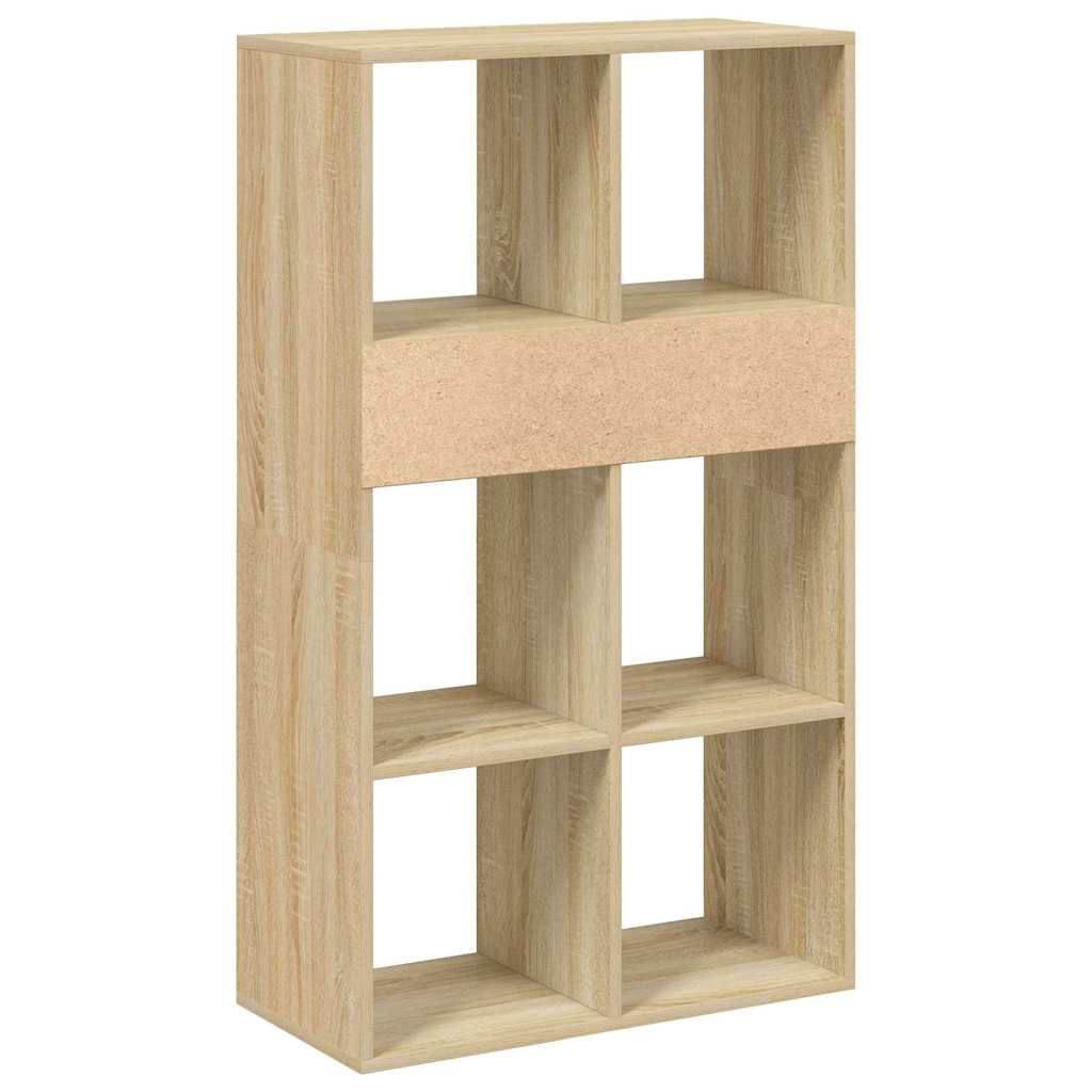 Bibliotecă, stejar Sonoma, 66x31x112 cm, lemn prelucrat