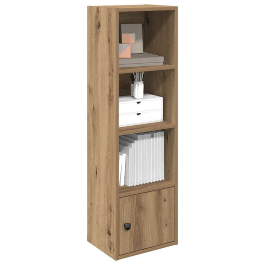 Bibliotecă, stejar artizanal, 31x24x102 cm, lemn prelucrat
