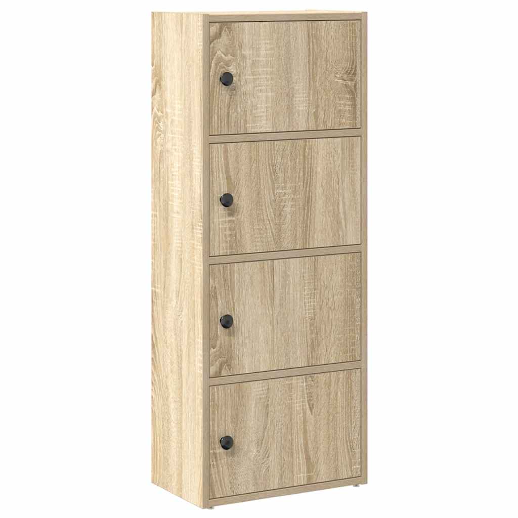 Bibliotecă, stejar sonoma, 40x24x102 cm, lemn prelucrat