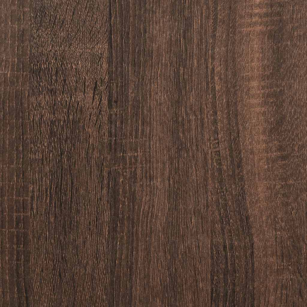 Bibliotecă, stejar maro, 40x24x102 cm, lemn prelucrat