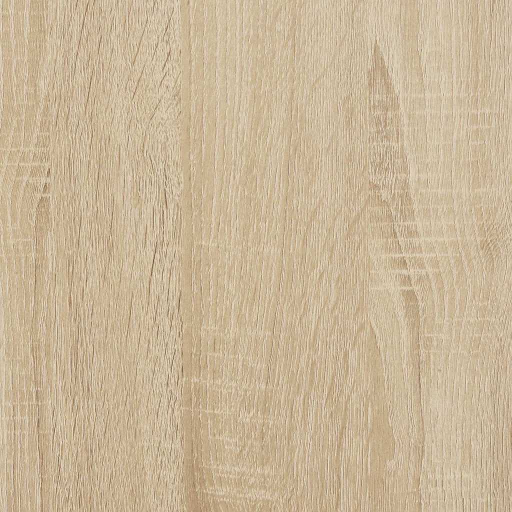 Bibliotecă, stejar sonoma, 60x24x76,5 cm, lemn prelucrat