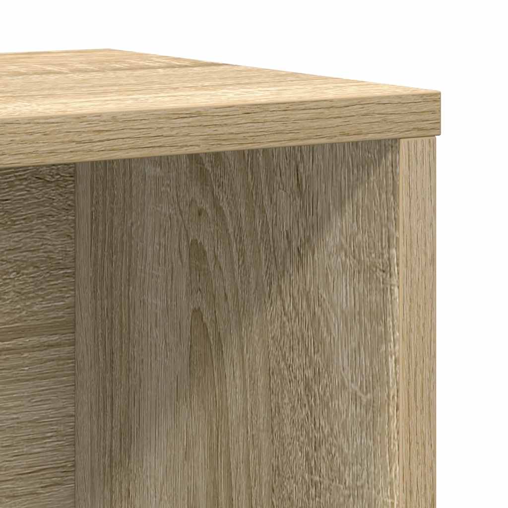 Bibliotecă, stejar sonoma, 60x24x101,5 cm, lemn prelucrat