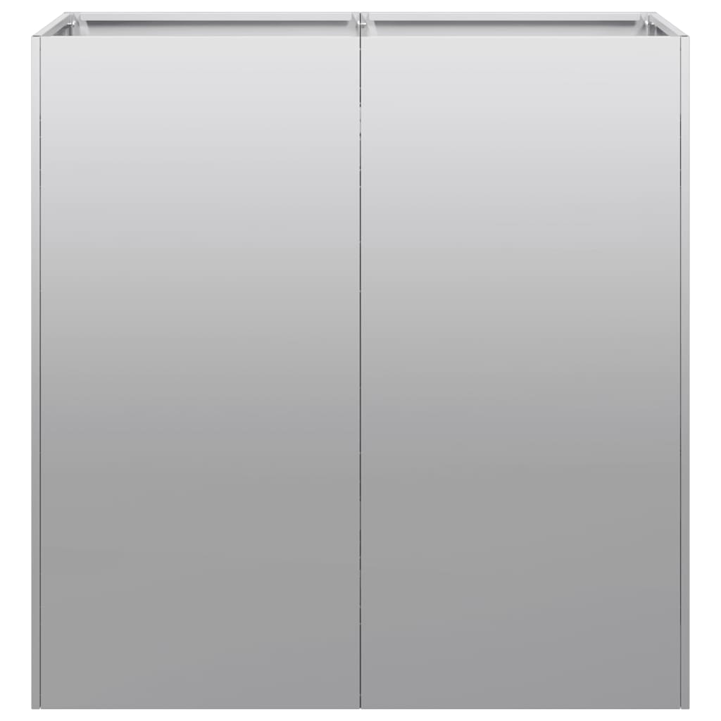 Jardinieră 80x40x80 cm oțel galvanizat