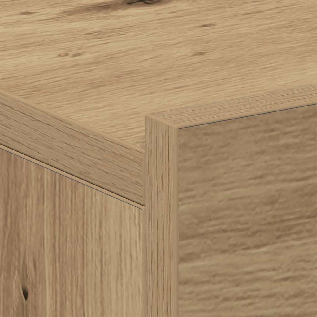 Noptiera plutitoare Stejar Artisan 40x32x15 cm Lemn prelucrat