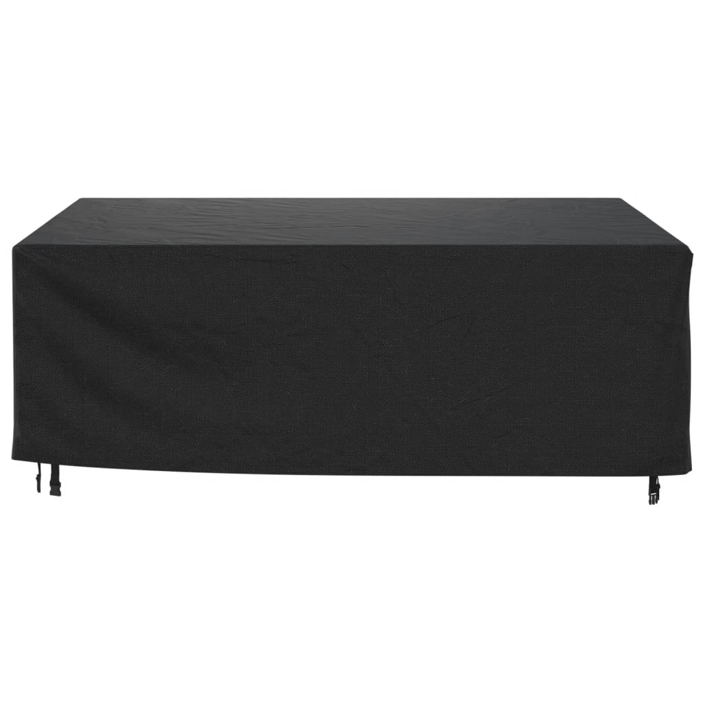 Huse mobilier grădină 2 buc negru 200x160x70cm impermeabil 420D