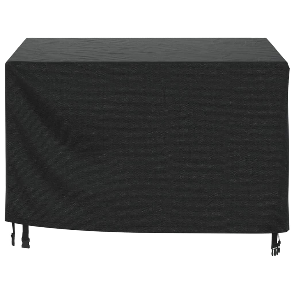 Huse mobilier grădină 2 buc negru 113x113x73cm impermeabil 420D