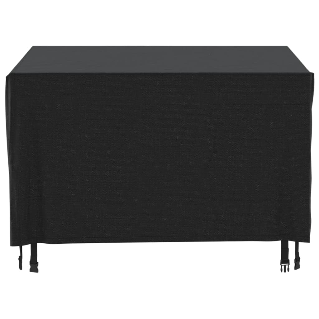 Huse mobilier grădină 2 buc negru 113x113x73cm impermeabil 420D