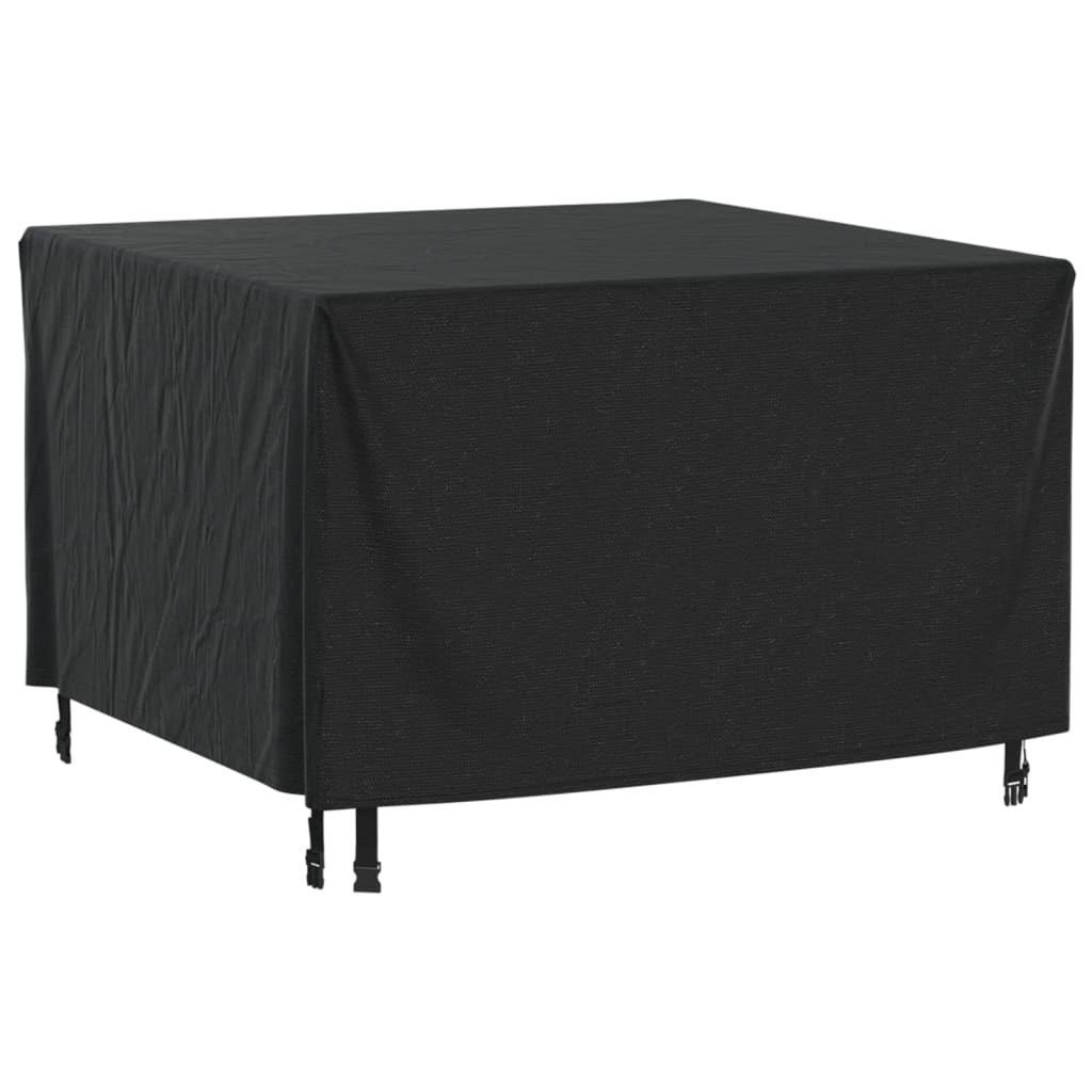 Huse mobilier grădină 2 buc negru 113x113x73cm impermeabil 420D