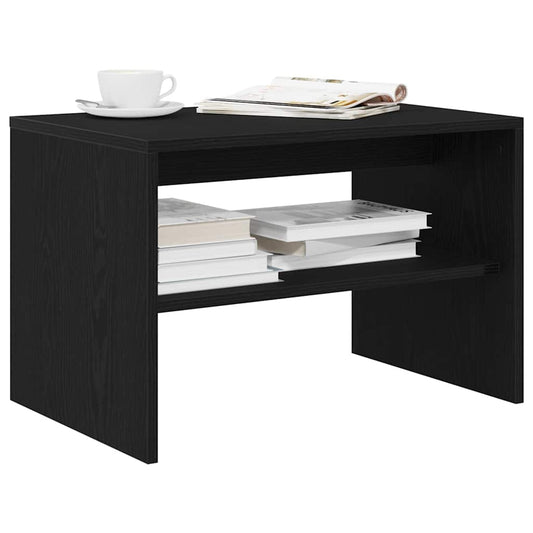 Dulap TV Stejar Negru 60x40x40 cm Lemn prelucrat
