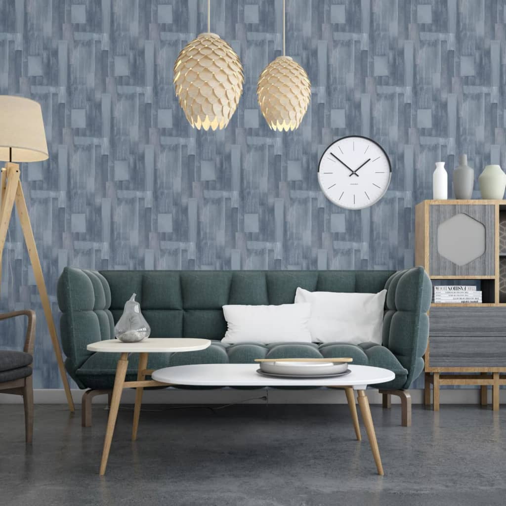 DUTCH WALLCOVERINGS Wallpaper Wood, grey