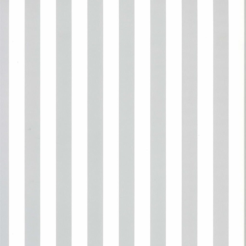 Noordwand Wallpaper "Fabulous World Stripes", white and light grey