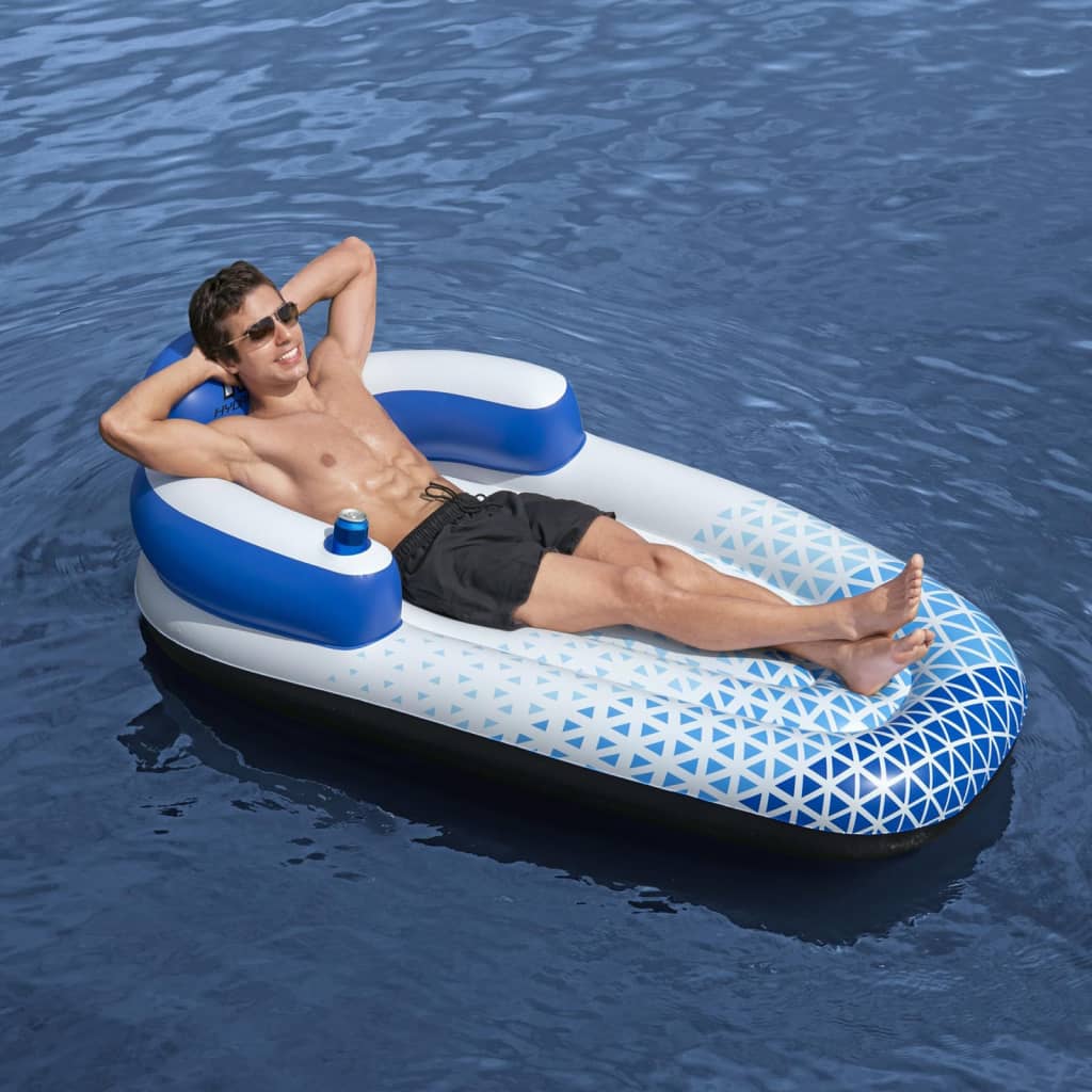 Bestway Floating Sun Lounger Hydro-Force, blue, 183x97 cm