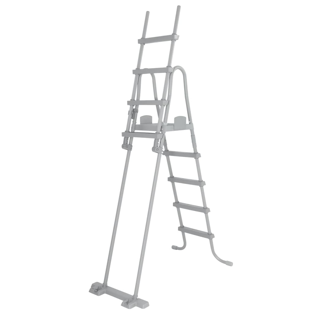 Bestway Pool safety ladder with 4 steps Flowclear, 132 cm