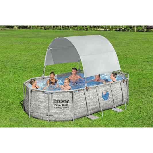 Bestway Above Ground Pool Cover, White