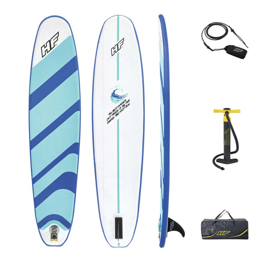 Bestway Hydro-Force Inflatable Surfboard, 243 x 57 x 7 cm