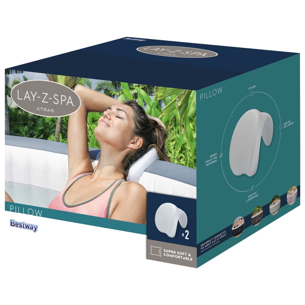 Bestway Lay-Z-Spa spa pillow, 25x19.5x17.5 cm