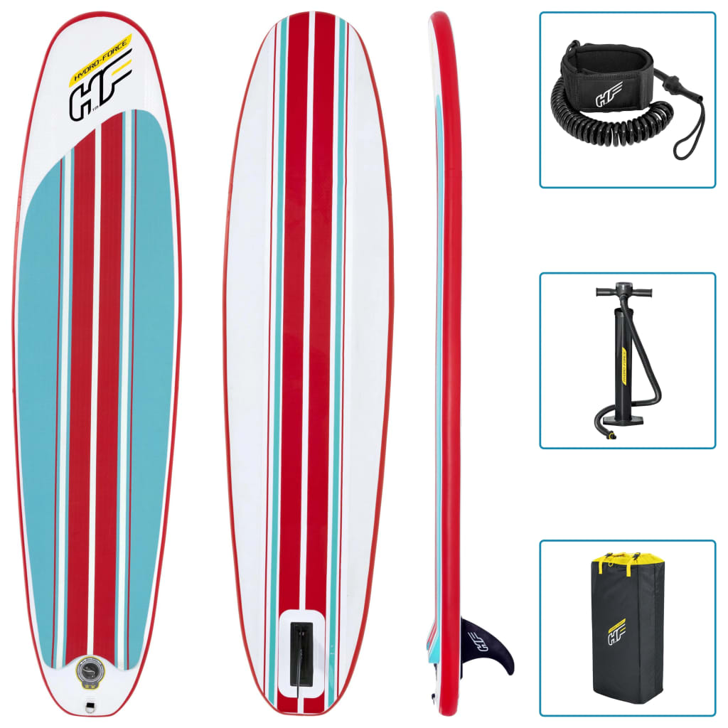 Bestway Inflatable SUP board Hydro-Force Compact Surf 8, 243x57x7 cm
