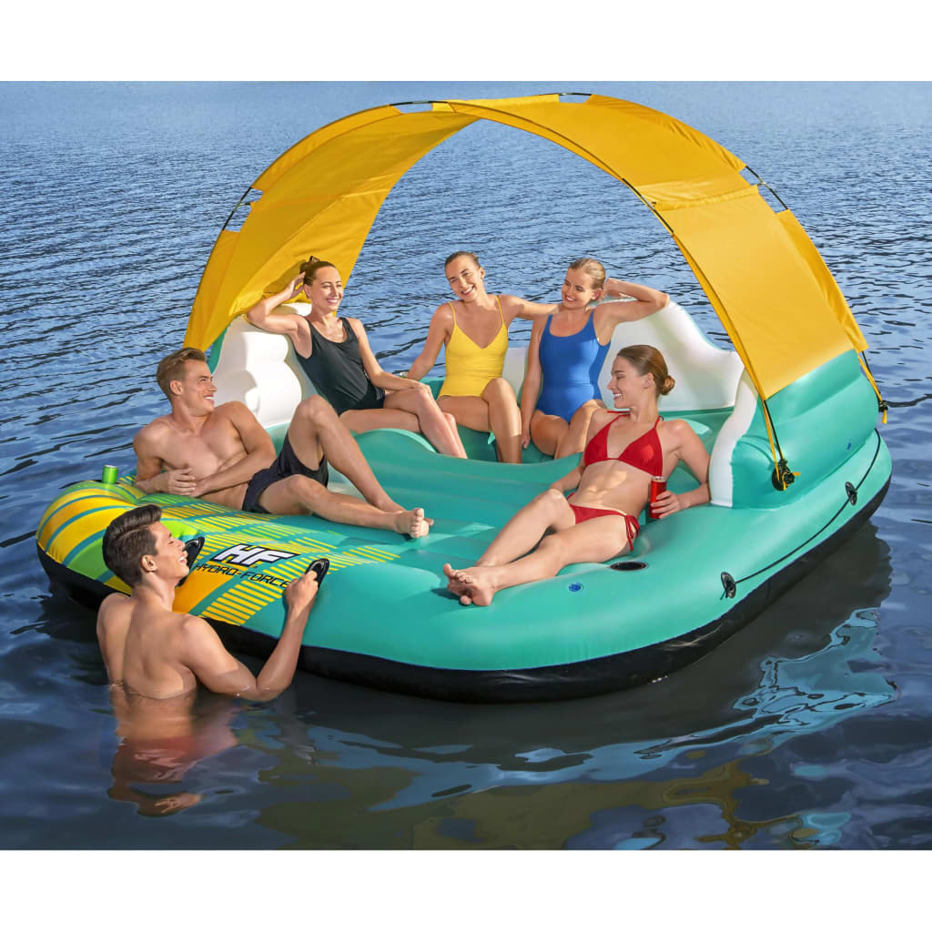 Bestway Inflatable island for 5 people Sunny Lounge 291x265x83 cm