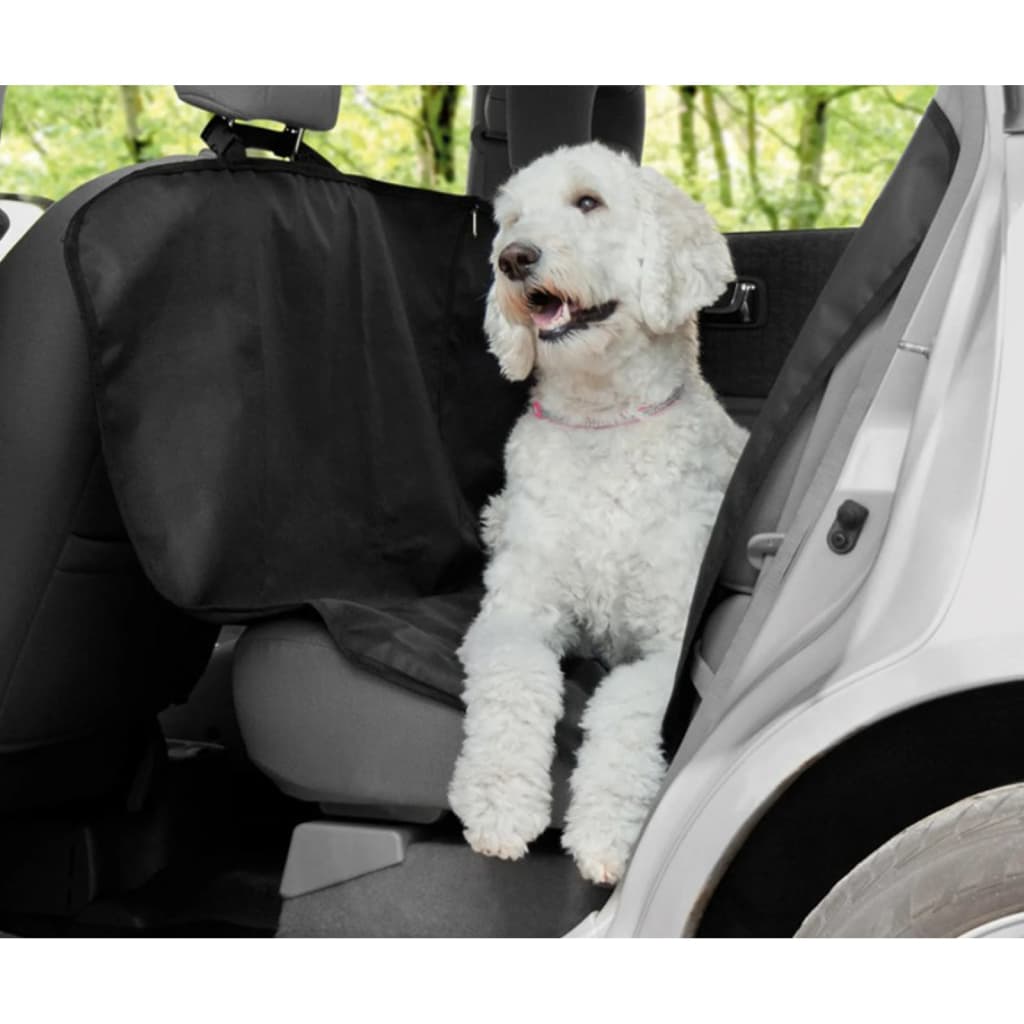 Pets Collection Car seat protection cover for animals, black 135x145 cm