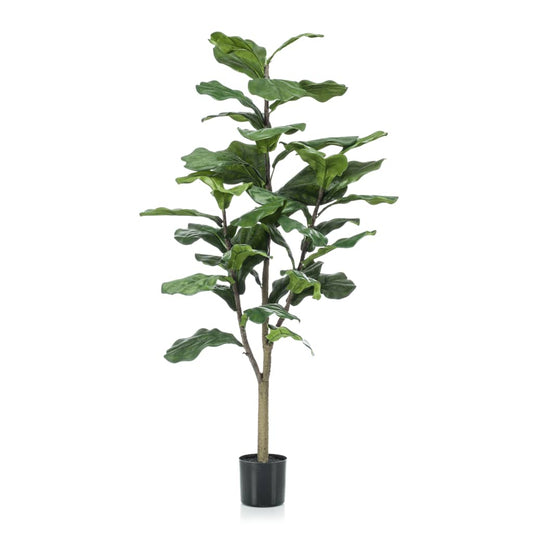 Emerald Ficus artificial Lyrata 120 cm