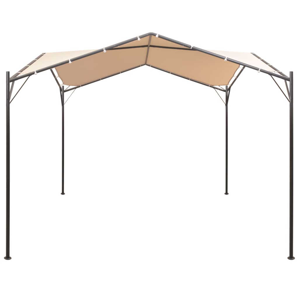 Foișor pavilion, cort, baldachin, 3x3 m oțel, bej