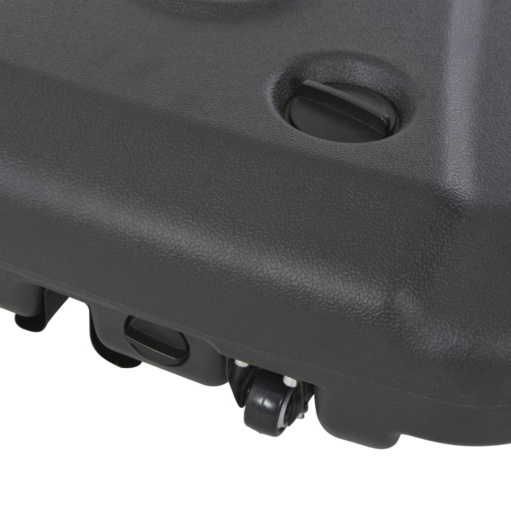 Suport umbrelă de exterior, negru