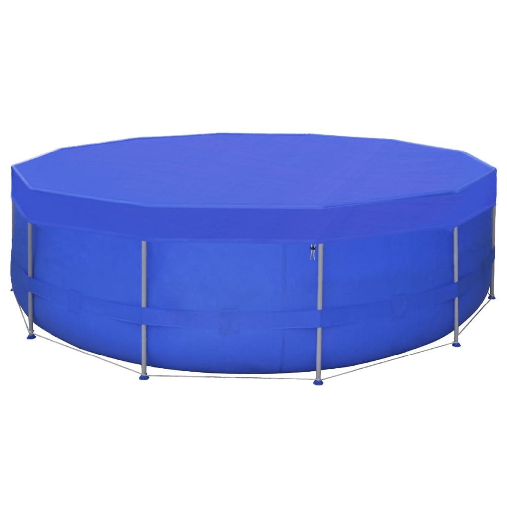PE pool cover, round, 460 cm, 90 g/m²