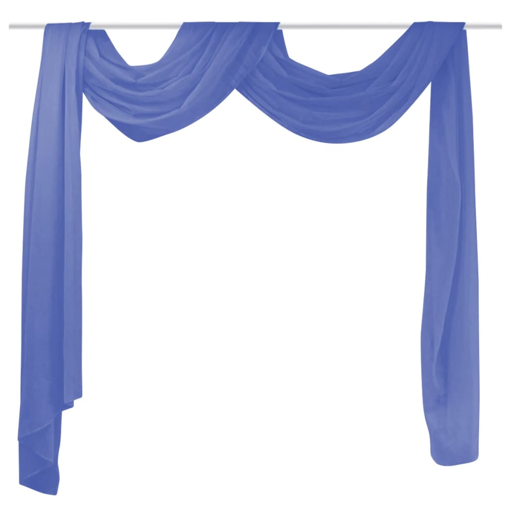 Veil drapery 140 x 600 cm, royal blue