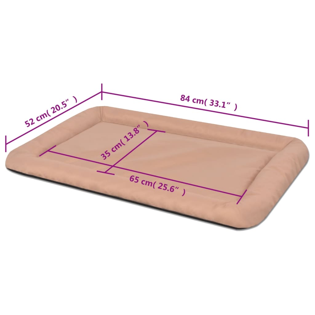Dog mattress, size XL, beige
