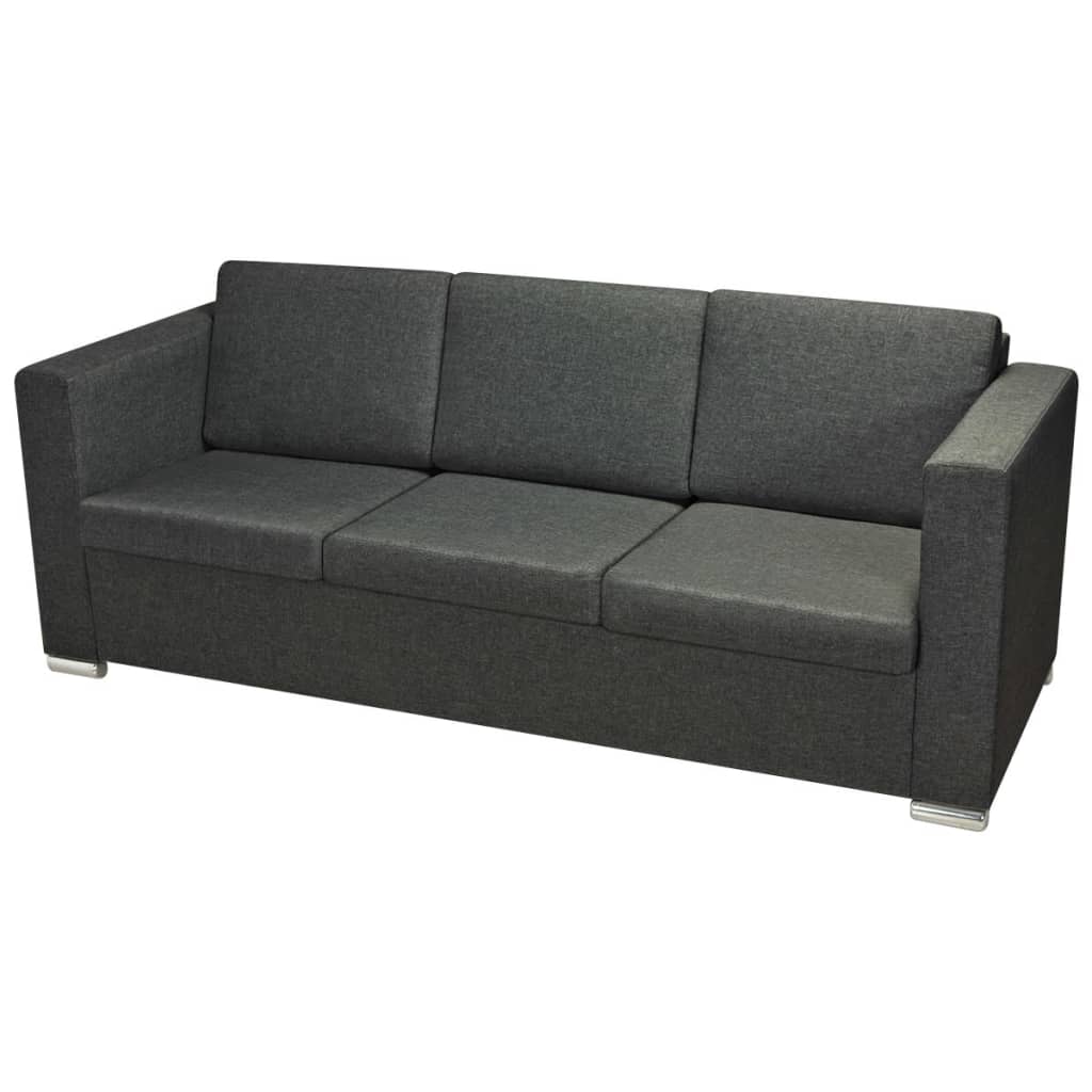 Sofa for 3 people Dark grey