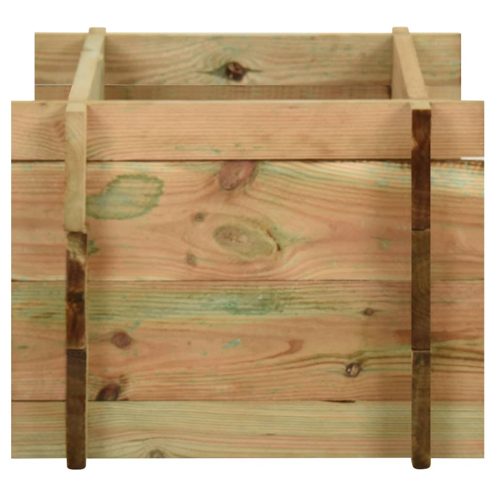 Strat înălțat legume grădină, 40 cm, lemn de pin tratat