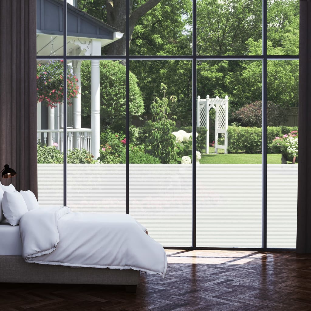 Matt self-adhesive window film strips 0.9 x 5 m