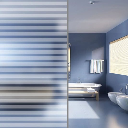 Matt self-adhesive window film strips 0.9 x 5 m