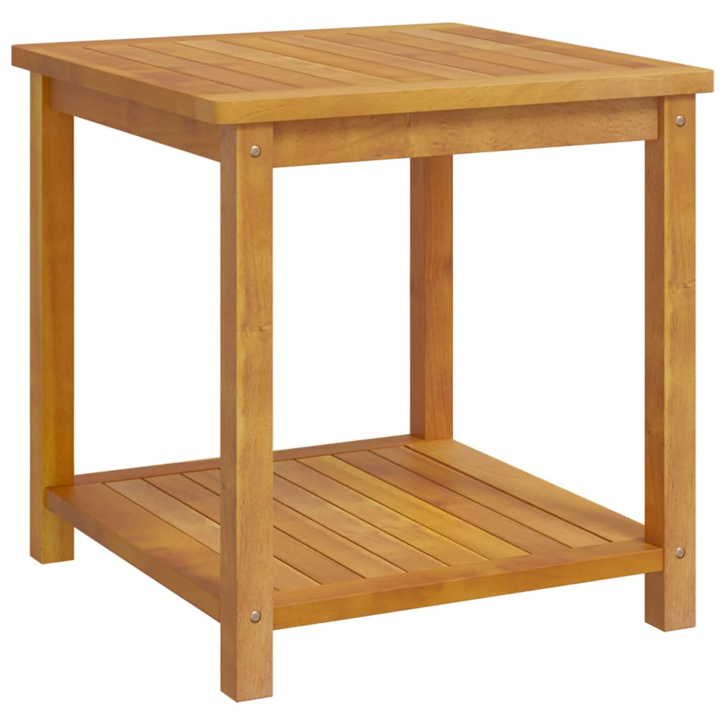 Side table, 45x45x45 cm, solid acacia wood