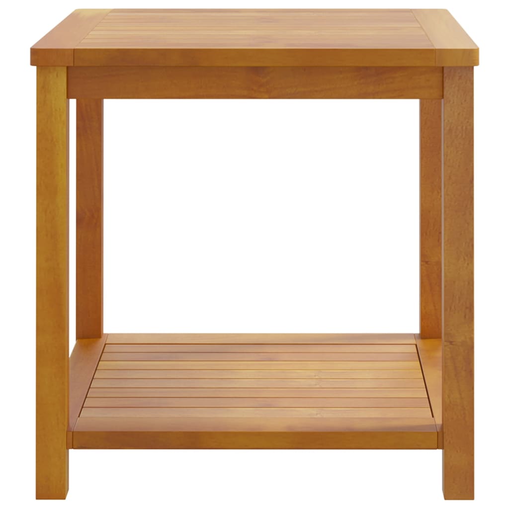 Side table, 45x45x45 cm, solid acacia wood