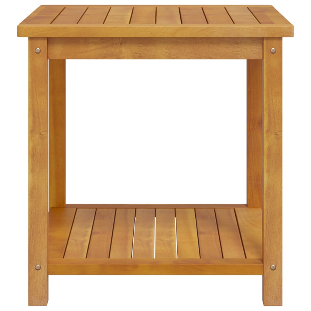 Side table, 45x45x45 cm, solid acacia wood