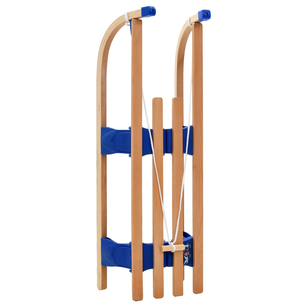 Folding wooden sled, 110 cm