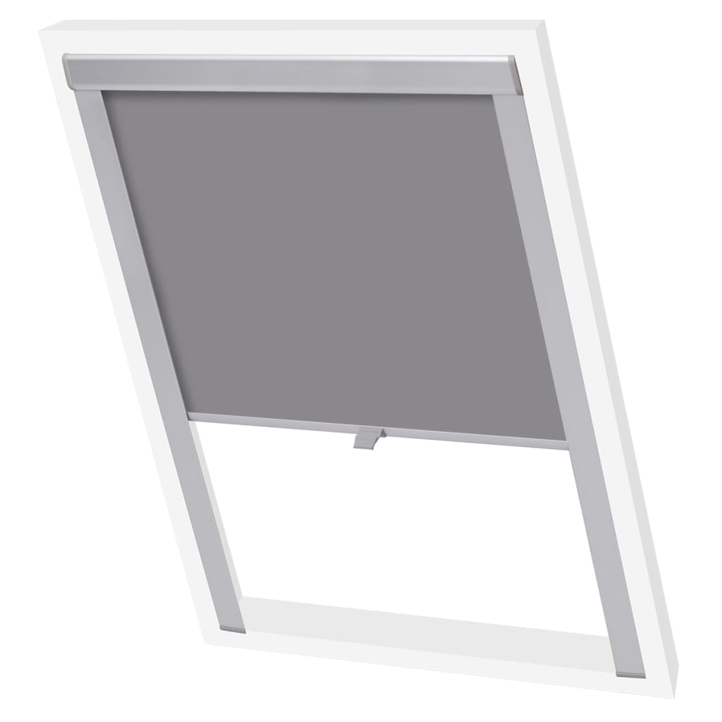 Opaque roller blind, grey, MK08