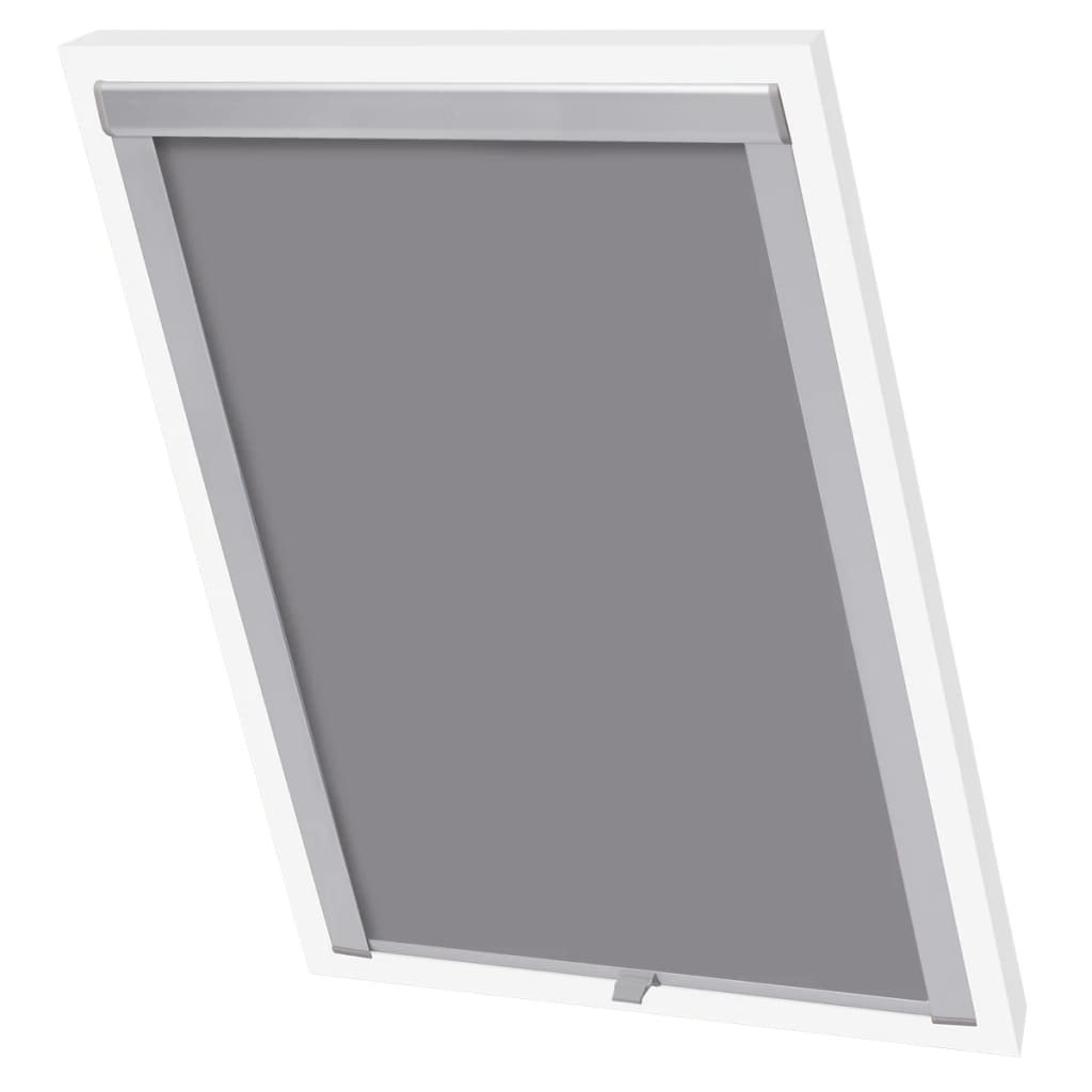 Opaque roller blind, grey, UK08