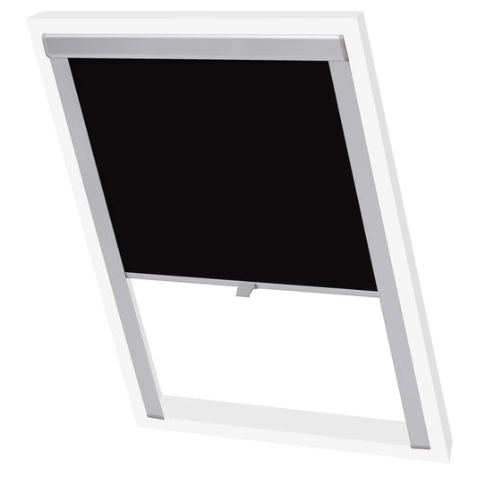 Opaque roller blind, black, FK06