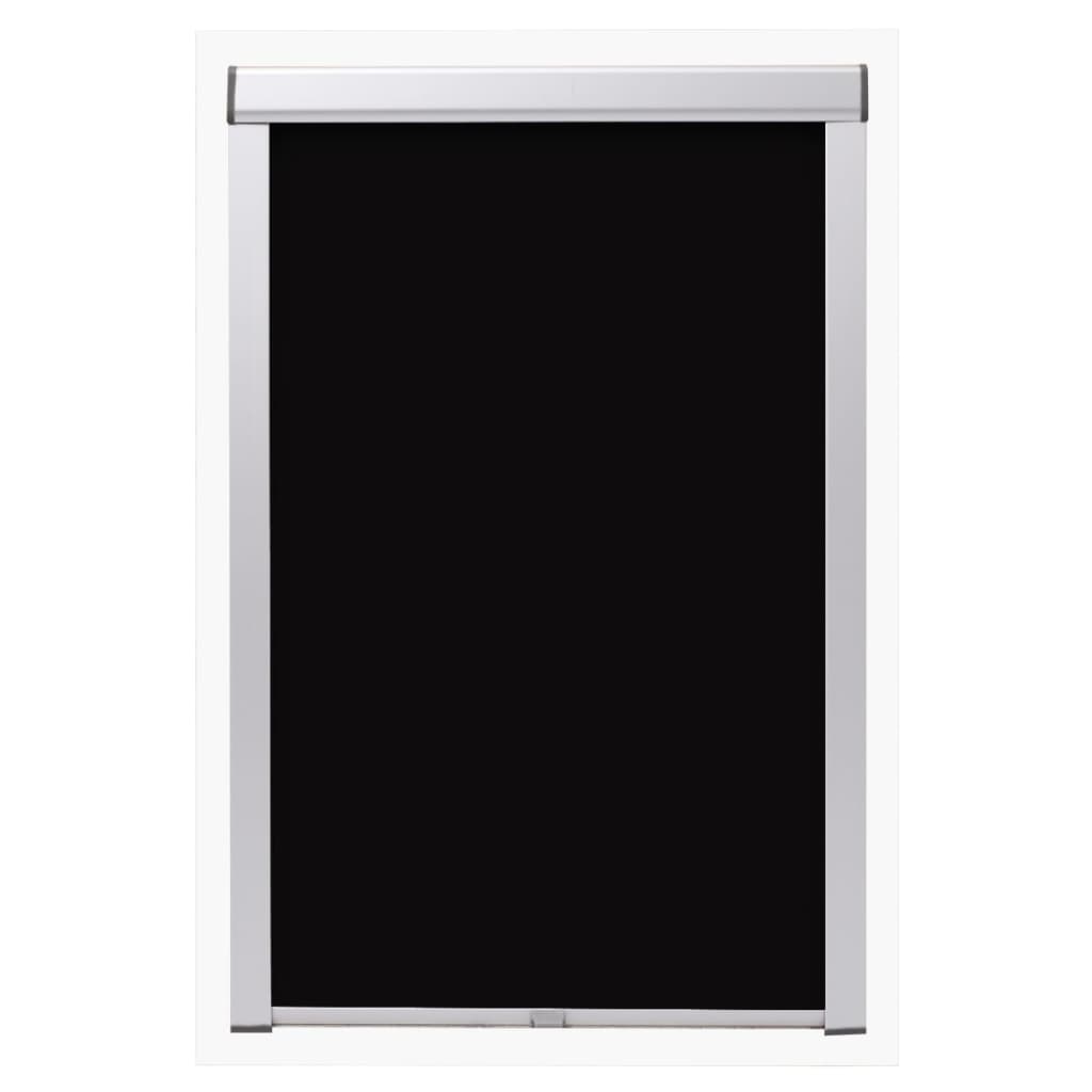 Opaque roller blind, black, FK06
