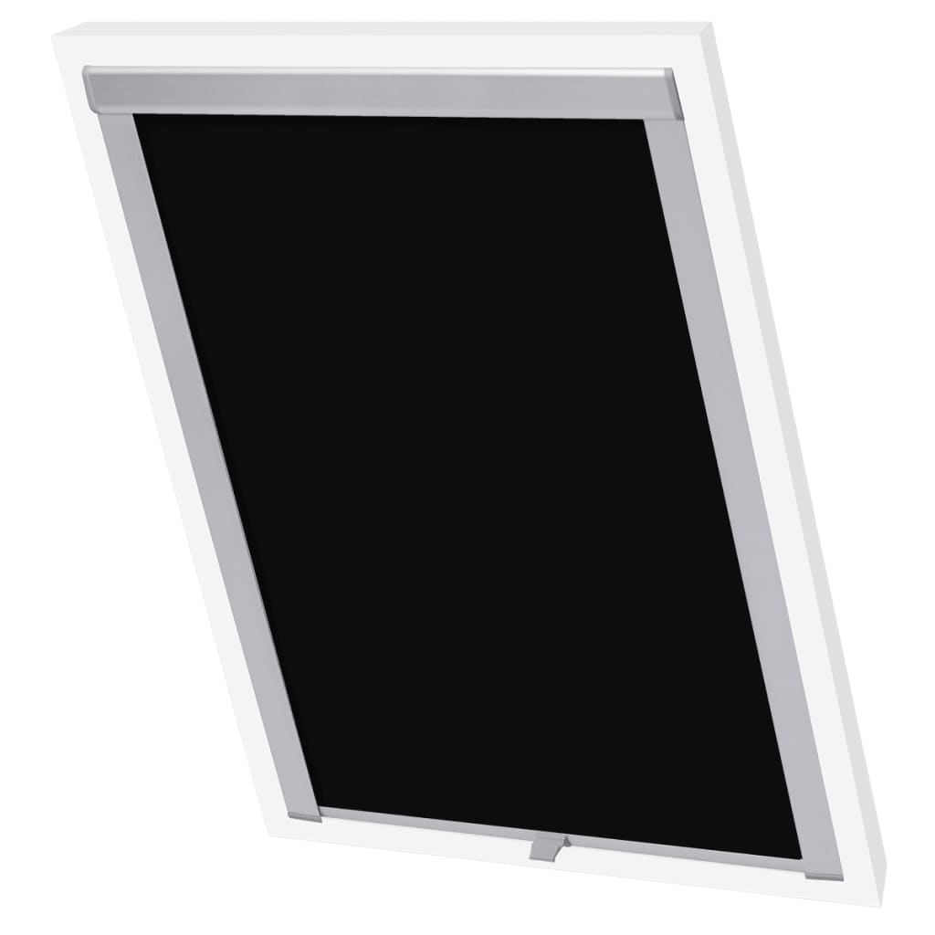 Opaque roller blind, black, PK08
