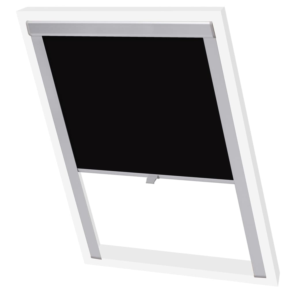 Opaque roller blind, black, SK06