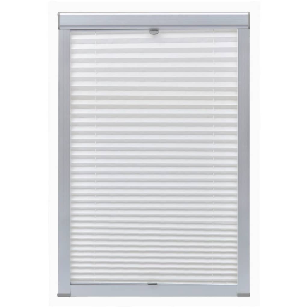 Pleated blinds, white, CK04