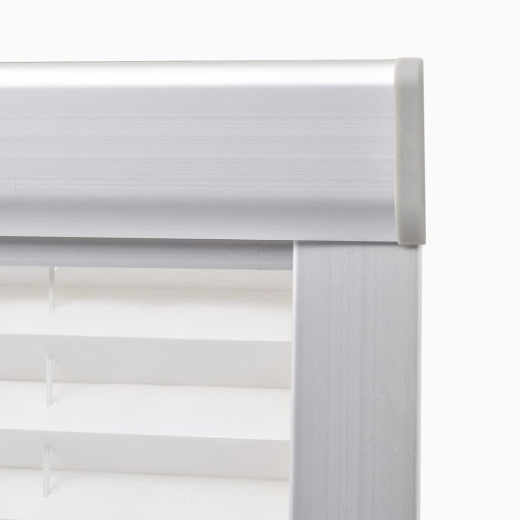 Pleated blinds, white, CK04